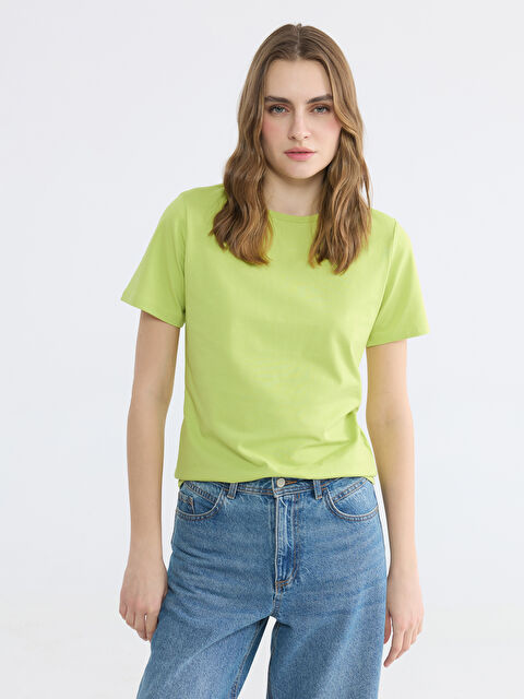 LCW EVERYDAY Bisiklet Yaka Kadın Tişört