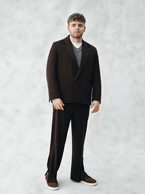 LCW Limitless Kolay Giyilebilir Paçası Fermuarlı Erkek Pantolon - S6LD20Z8-HNM