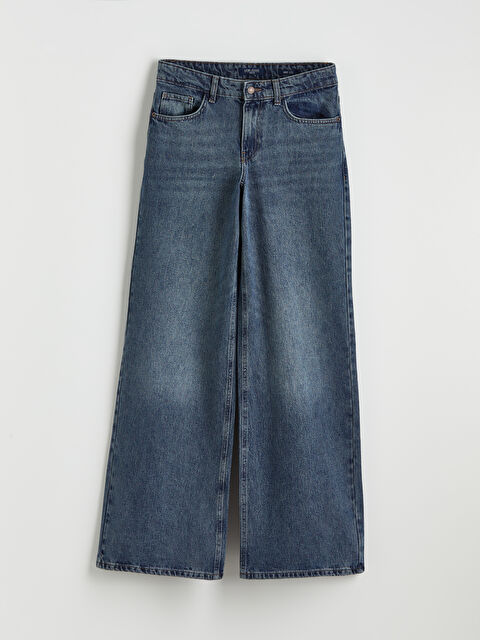 LCW Jeans Wideleg Kadın Jean Pantolon	 - S6LD28Z8-507