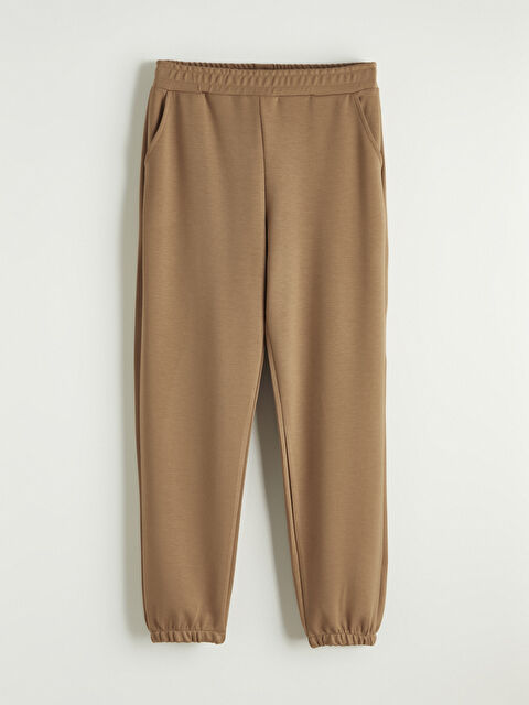 LCWAIKIKI Classic Beli Lastikli Kadın Jogger Eşofman Altı	 - S6LD31Z8-GQR