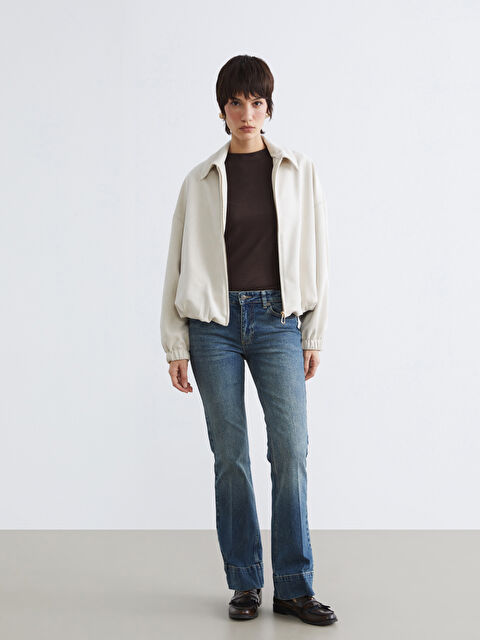 LCW Jeans Flare Kadın Jean Pantolon - S6LD37Z8-JVU