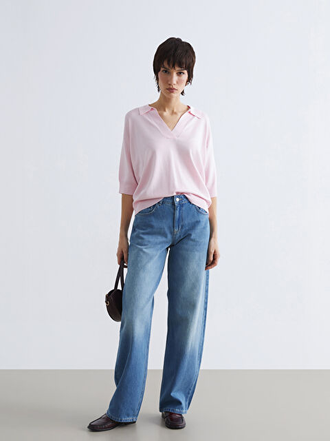 LCW Jeans Balloon Fit Kadın Jean Pantolon - S6LD41Z8-507