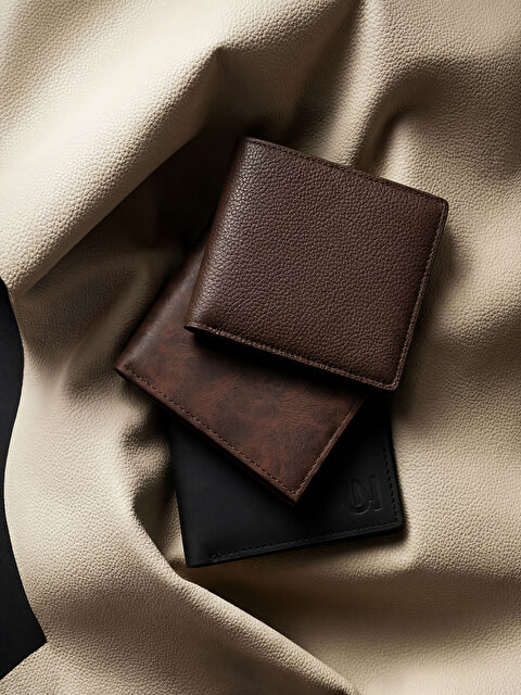 LCW ECO Deri Görünümlü Erkek Cüzdan - S6LD79Z8-ZTU