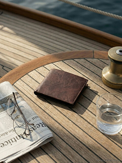 LC WAIKIKI Deri Görünümlü Erkek Cüzdan - S6LD89Z8-ZTU