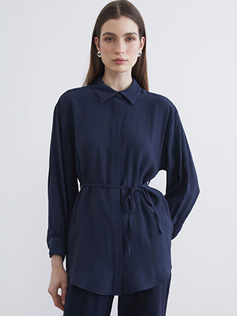 LCW Modest Dokulu Kadın Gömlek Tunik - S6LE71Z8-CRP