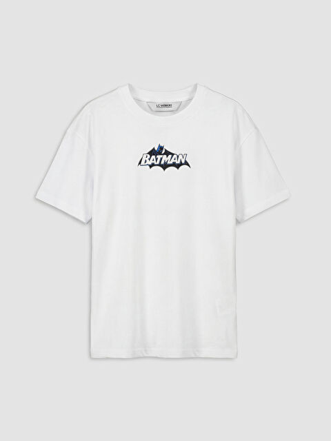 LCW Kids Boy WHITE T-Shirt - S6LE72Z4-Q6K