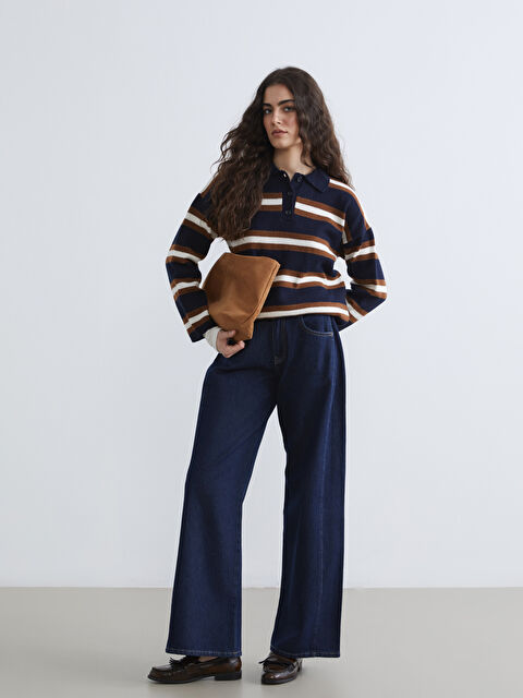 LCW Jeans Wideleg Kadın Jean Pantolon - S6LF09Z8-309