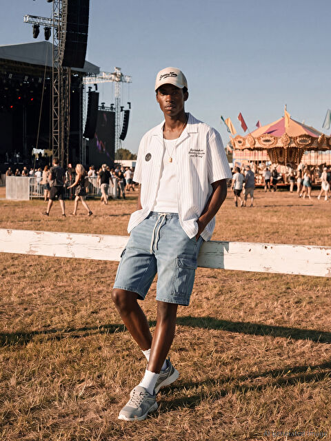 LCW Jeans Regular Fit Erkek Jean Şort