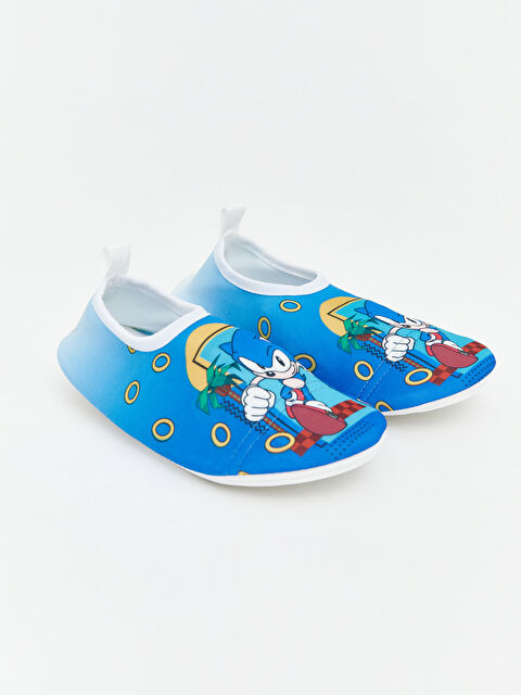 LCW STEPS Sonic Baskılı Erkek Bebek Deniz Ayakkabısı - S6LG14Z1-Z05