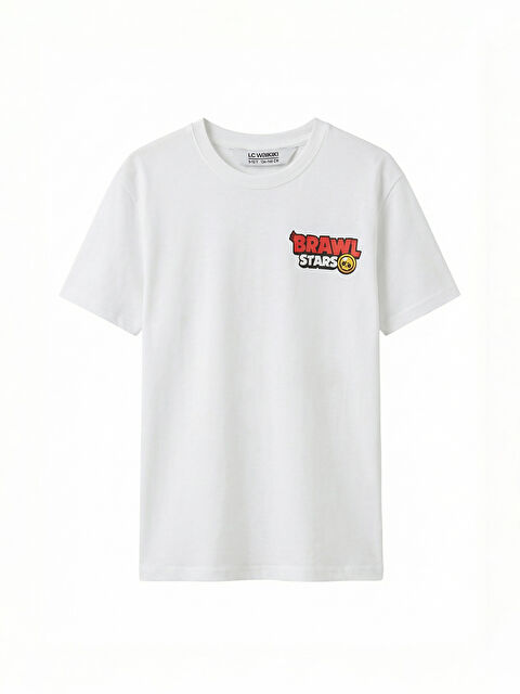 LCW Kids Brawl Stars Baskılı Erkek Çocuk Tişört - S6LG40Z4-FDU
