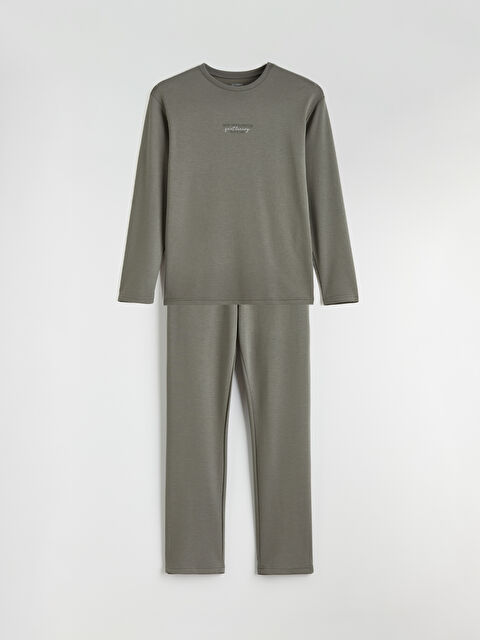 LC WAIKIKI Standart Kalıp Erkek Pijama Takımı - S6LG80Z8-R1C