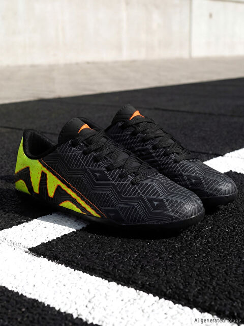 Triwex Baskılı Erkek Çocuk Halı Saha Ayakkabısı