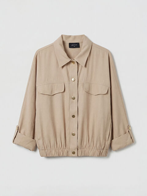 LCW STUDIO Gömlek Yaka Kadın Ceket - S6LH62Z8-1YR