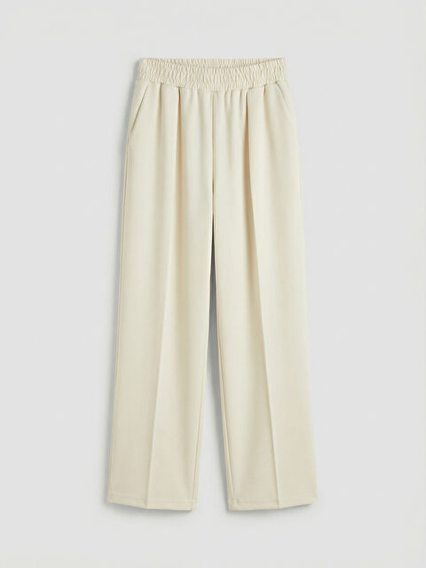 KOOR SPORT Beli Lastikli Soft Touch Kadın Eşofman Altı - S6LH74Z8-FES