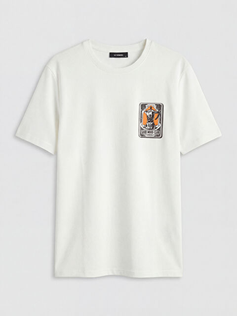 LC WAIKIKI Standart Kalıp Baskılı Erkek Tişört - S6LI68Z8-EEW