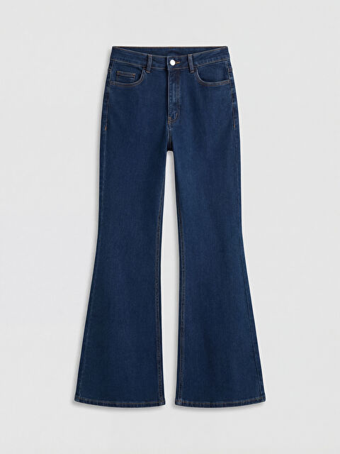 LCW Comfort Flare Kadın Jean Pantolon - S6LI78Z8-309