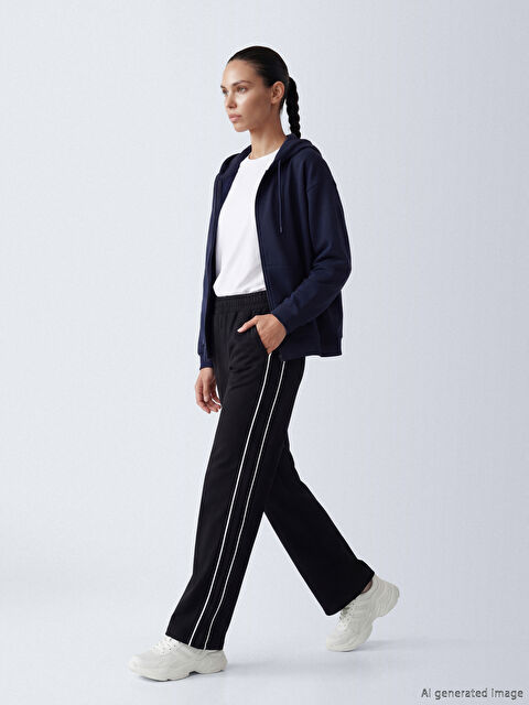 KOOR SPORT Beli Lastikli Modal Karışımlı Kadın Eşofman Altı - S6LI86Z8-CVL