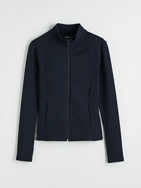 KOOR SPORT Dik Yaka Kadın Fermuarlı Sweatshirt - S6LI89Z8-E1J