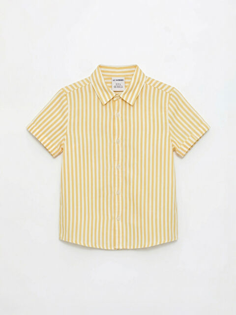LCW ECO Baby Boy YELLOW Shirt - S6LJ20Z1-LKF