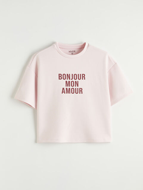 XSIDE Soft Touch Oversize Kadın Tişört - S6LJ27Z8-QNT