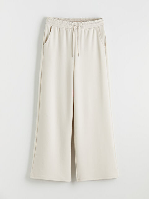 XSIDE Beli Lastikli Geniş Paça Kadın Eşofman Altı - S6LJ29Z8-ZU5