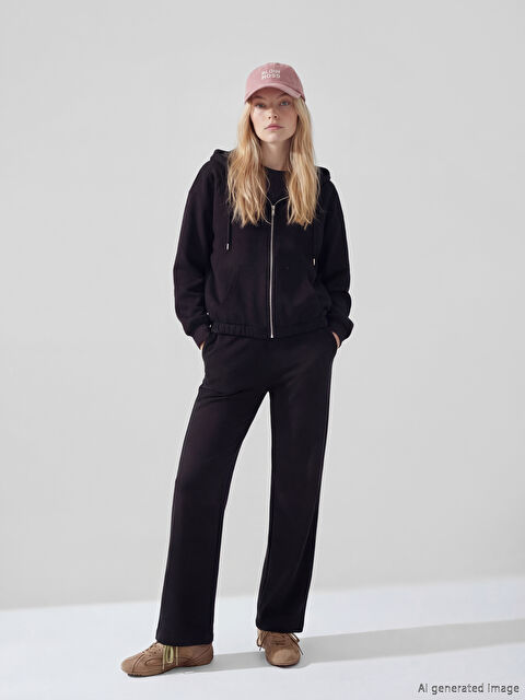 XSIDE Yüksek Bel İspanyol Paça Kadın Tayt Pantolon	 - S6LJ30Z8-CVL