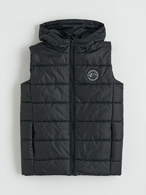 LCW Kids Kapüşonlu Erkek Çocuk Şişme Yelek - S6LJ50Z4-CVL