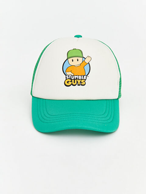 LCW ACCESSORIES Stumble Guys Baskılı Erkek Çocuk Kep Şapka