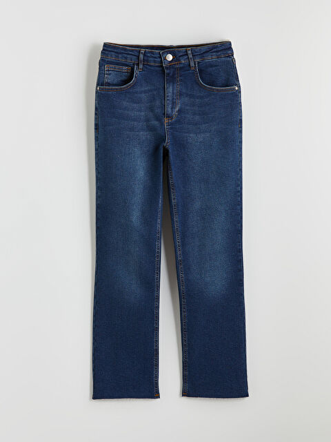 XSIDE Crop Flare Kadın Jean Pantolon - S6LJ74Z8-Q6L