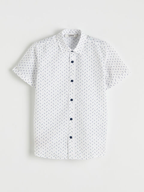 LCW ECO Desenli Erkek Çocuk Gömlek - S6LJ98Z4-VE4