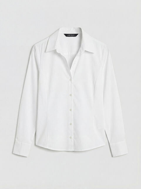 LCW Vision Slim Fit Kadın Gömlek - S6LK21Z8-ZUY