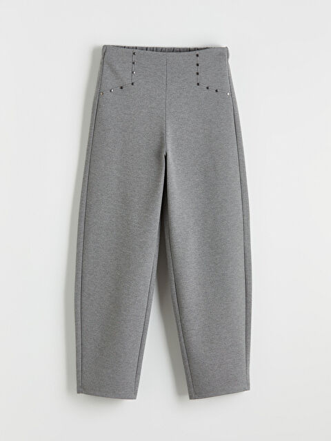 LCW Kids Zımba Detaylı Kız Çocuk Pantolon - S6LK24Z4-JMD