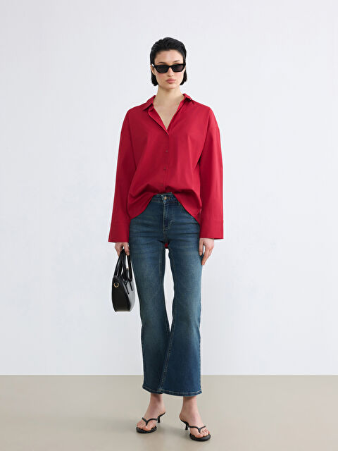 LCW Jeans Flare Kadın Jean Pantolon - S6LK82Z8-309