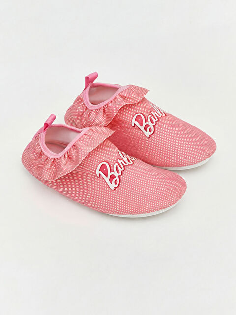 LCW STEPS Barbie Baskılı Kız Çocuk Deniz Ayakkabısı - S6LK97Z4-YCR