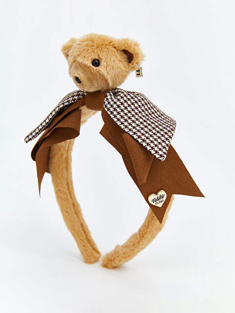 Teddy Island Ayıcık Figürlü Kız Çocuk Pelüş Taç - S6LL22Z4-M0T