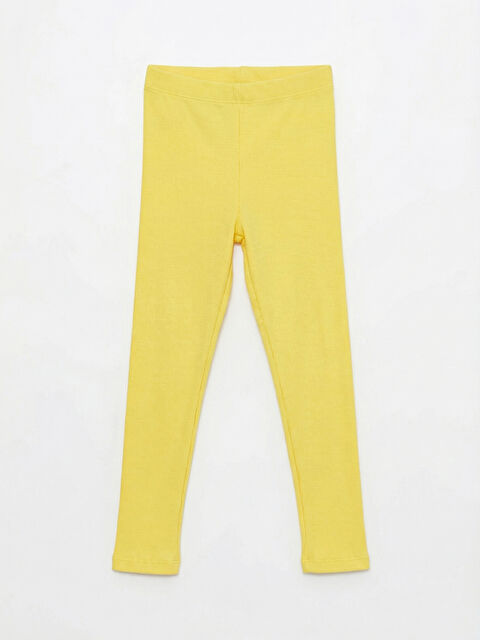 LCW Kids Beli Lastikli Kız Çocuk Tayt - S6LL93Z1-JWD