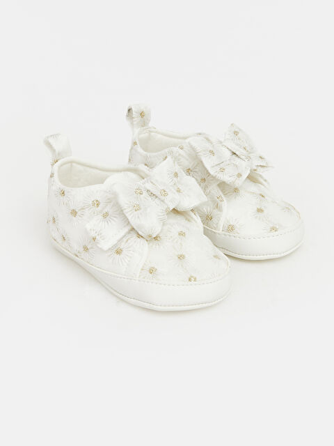 LCW STEPS Fiyonk Detaylı Kız Bebek Yürüme Öncesi Ayakkabı - S6LM33Z1-Q6K