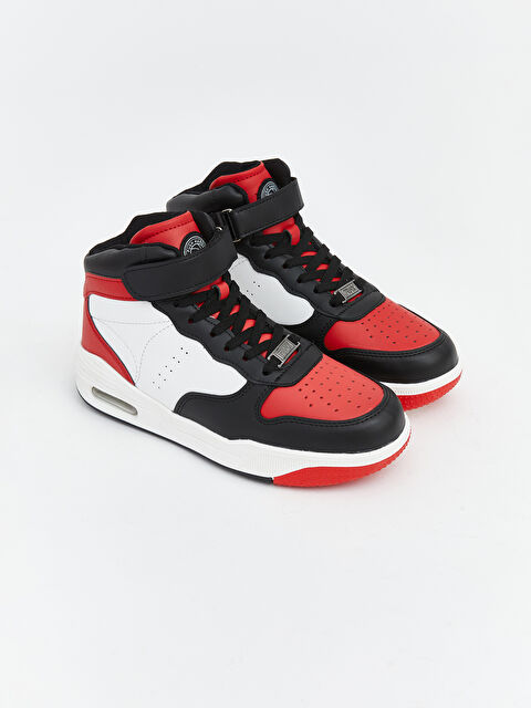 LCW STEPS Hava Tabanlı Cırt Cırtlı Erkek Çocuk Sneaker - S6LM70Z4-M0T