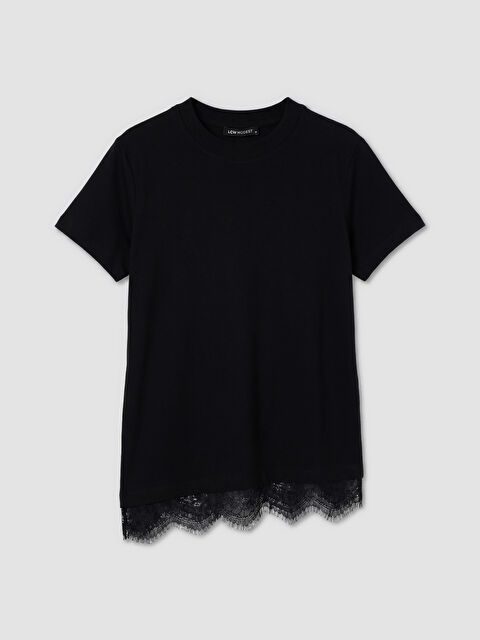 LCW Modest Bisiklet Yaka Kadın Tunik