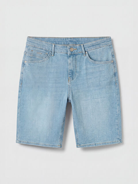 LCW Jeans Slim Fit Erkek Jean Şort