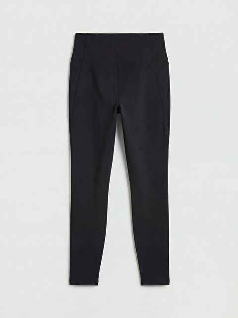 KOOR SPORT Yüksek Bel Cepli Kadın Spor Tayt - S6LN36Z8-CVL