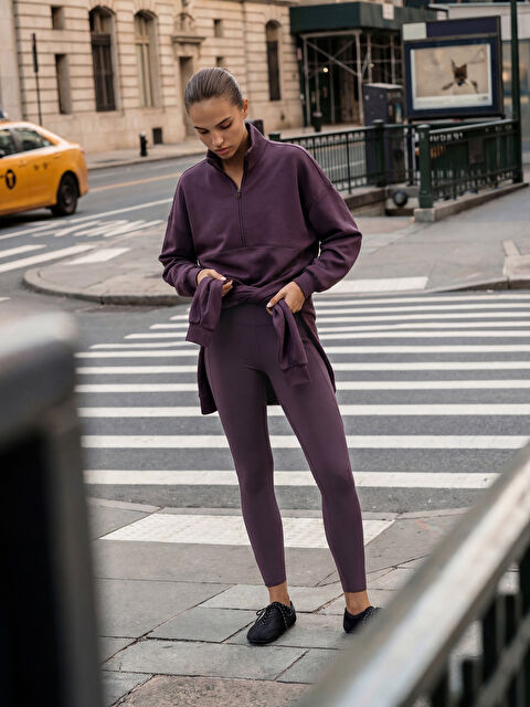 KOOR SPORT Yüksek Bel Cepli Kadın Spor Tayt