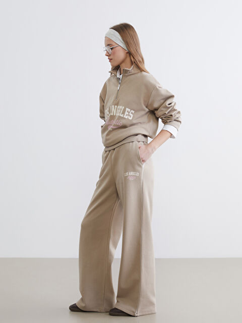 XSIDE Los Angeles Baskılı Kadın Eşofman Altı - S6LO21Z8-QZ0