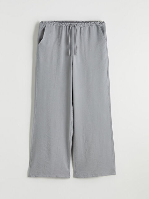 LCW Modest Beli Lastikli Geniş Paça Kadın Pantolon - S6LP13Z8-HFP