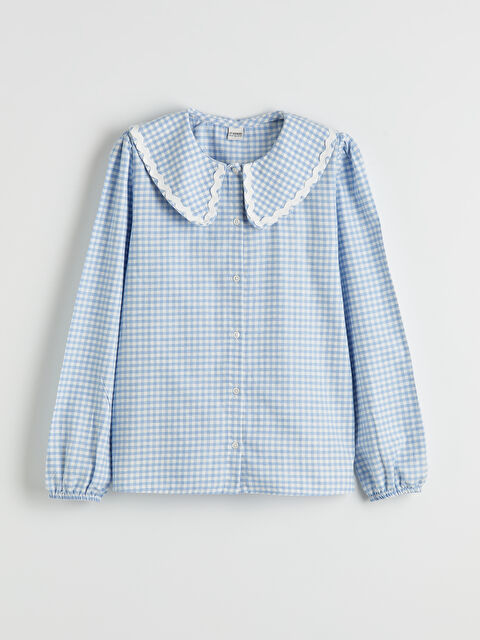 LCW Kids Ekose Kız Çocuk Gömlek - S6LP74Z4-LKY