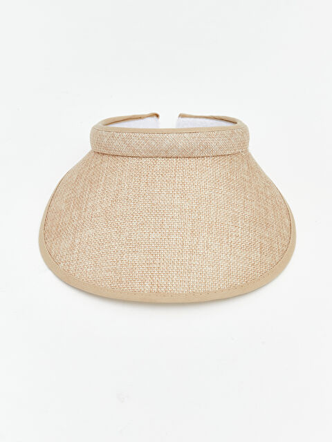 LCW ACCESSORIES Kadın Hasır Vizör Şapka