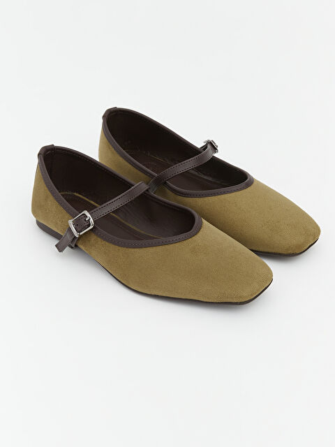 LCW STEPS Süet Görünümlü Kadın Babet - S6LR38Z8-D2V