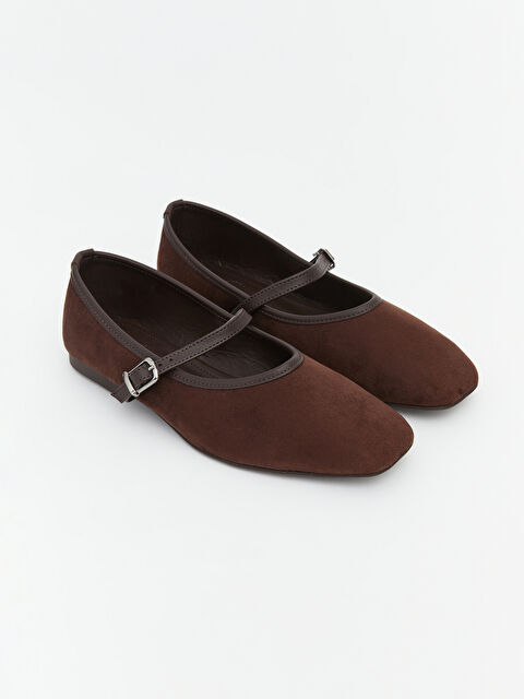 LCW STEPS Süet Görünümlü Kadın Babet - S6LR38Z8-RKQ