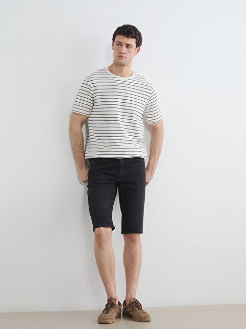 LCW Jeans Süper Skinny Fit Erkek Jean Şort