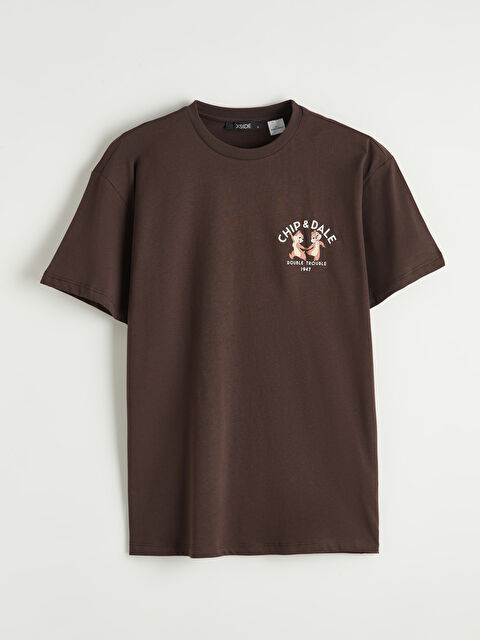 XSIDE Chip and Dale Baskılı Kadın Tişört - S6LS14Z8-S7U